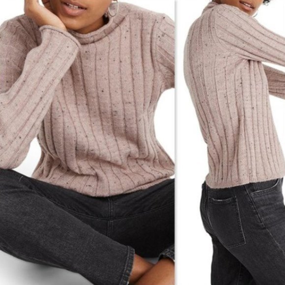 Madewell Sweaters - Madewell Donegal Evercrest Turtleneck Sweater Med